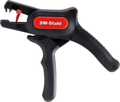 SW-Stahl 42420L automatische draadstripper I zelfinstellend voor 0,2-6 mm² kabel I kabelknipper tot 2 mm diameter I elektriciensgereedschap