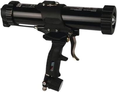 Persluchtpers - Kitpistool - Nauwkeurig Afkitten - Eenvoudige Drukregeling - 310ml 400ml - Grijs