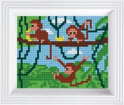 Pixelhobby Geschenkverpakking 3 Aapjes