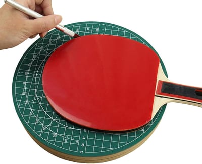 Snijtafel Tafeltennis - Doe-het-zelf Gereedschap - Precisie Reparatie - 360 Graden Draaibaar - 25 x 25 x 5 cm - Zwart