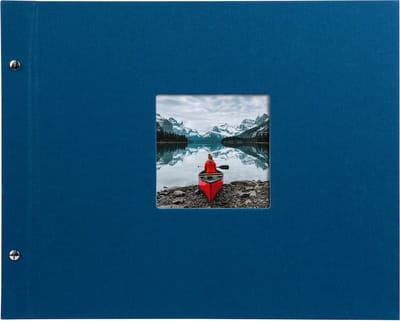 Goldbuch - Schroefalbum Bella Vista - Blauw - 31x39 cm