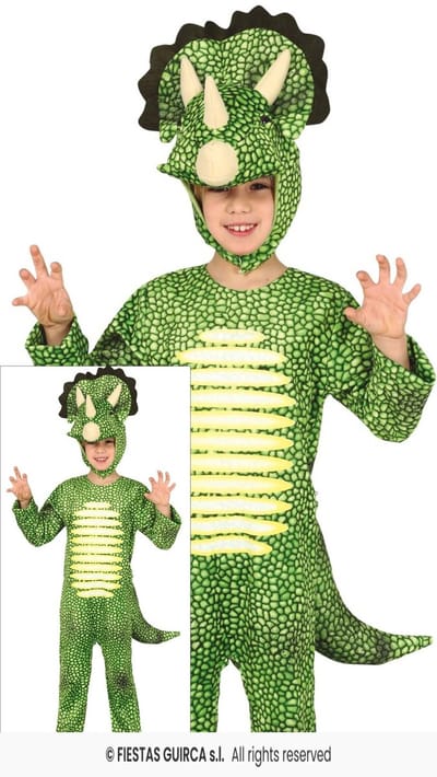 Kostuum Triceratops (dino) 7-9 jaar