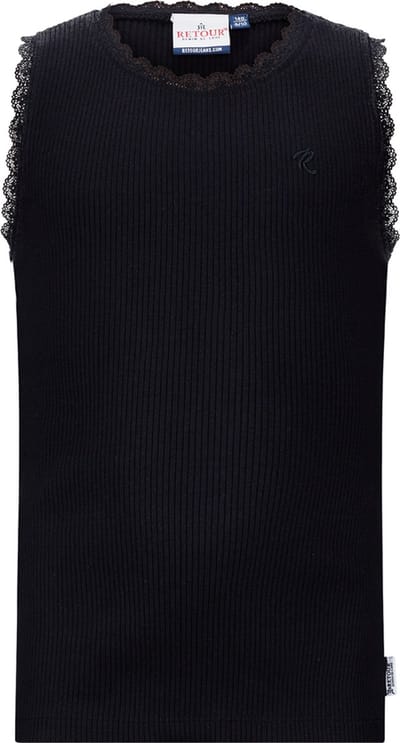 Retour jeans Orlene Meisjes Top - black - Maat 5