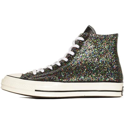 Chuck 70 Jw Anderson x Chuck 70 Converse Hi 'Glitter Pack - Zwart Veelkleurig' 164697C 37 gray