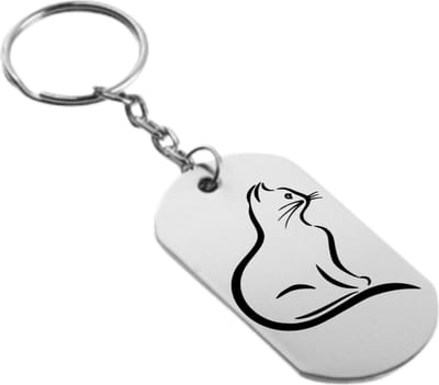 Akyol - Kat sleutelhanger - Sleutelhanger Kat - Katten pootjes Sleutelhanger - Katten - Poesje sleutelhanger - Cadeau kat - Cat keychain - Kattenspeelgoed