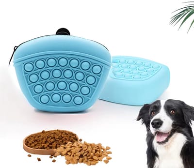 Draagbare Hond Training Heuptas voor Huisdieren - Snack, Aas en Hondenvoeding Heuptas, Ideaal voor Honden Training, Outdoor Activiteiten, Honden Snacken, Hondensnackzak- Blauw