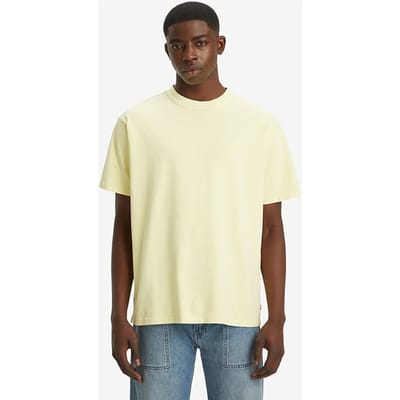 Levi's Red Basic T-shirt Beige Maat: S | Basic T-Shirts Outlet | Heren | Beige