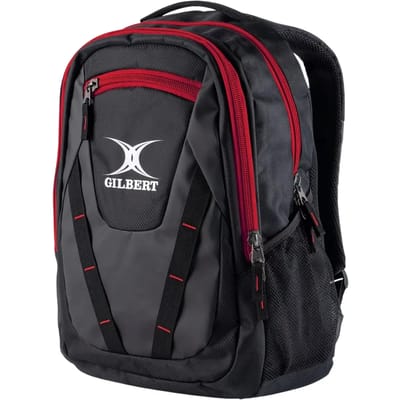 Gilbert Club V4 Rucksack Zwart / Rood - 50 x 32 x 14