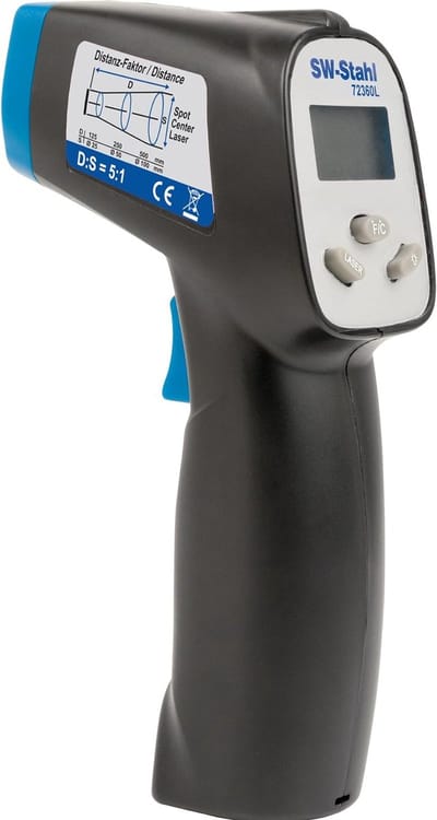 SW-Stahl digitale infraroodthermometer, 72360L
