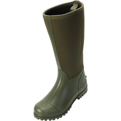 Mountain Warehouse Heren Mucker Neopreen Wellington Laarzen (Kaki Groen)