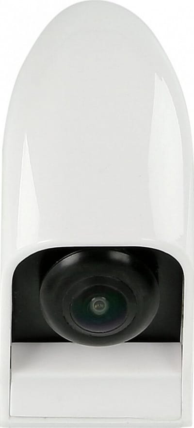 Achteruitkijkcamera bestelwagen/camper druppelvormig wit