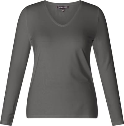 BASE LEVEL Yare Jersey Shirt - Dark Grey - maat 36