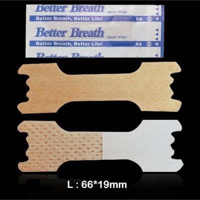 100/200/300 Pièces Bandes Nasales Anti-Ronflement Patch Nasal Anti-Ronflement pour un Meilleur Sommeil et une Respiration Plus Facile Solution d'Aide au Sommeil 100PCS
