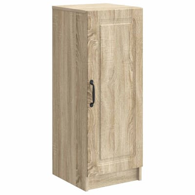 vidaXL - Dressoir - Sonoma - Eiken - 33 - x - 34,5 - x - 87 - cm - Bewerkt - hout