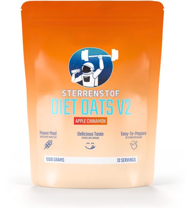 Sterrenstof Diet Oats Appel/Kaneel - Maaltijdvervanger - Afvallen - 13 Servings