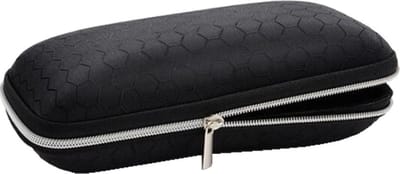 Fako Bijoux® - Brillenkoker - EVA - Met Rits - Nylon - Zwart