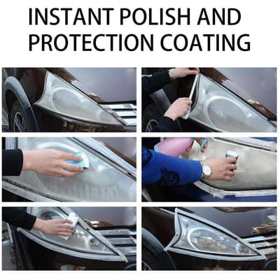 20ml Auto Koplamp Reparatie Vloeistof Kras Verwijderen Oxidatie Reparatie Polijsten Opknappen Coating Auto gray