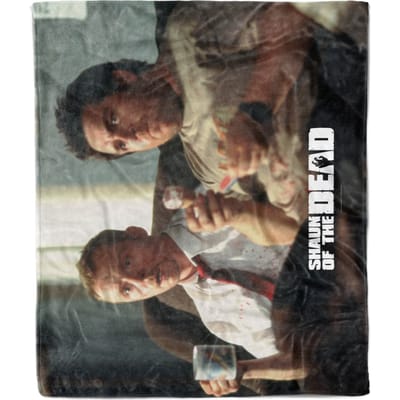 Shaun of the Dead Crisis Worsens Fleece Blanket - M