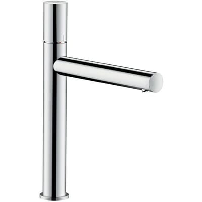 AXOR Uno single-lever basin mixer 200 with cero handle and without pop-up waste 45003000