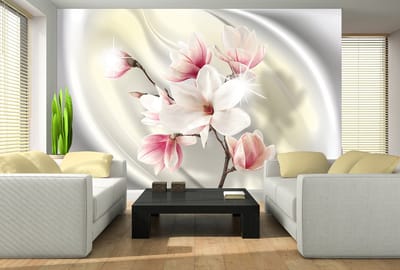 Flower Magnolia Photo Wallcovering