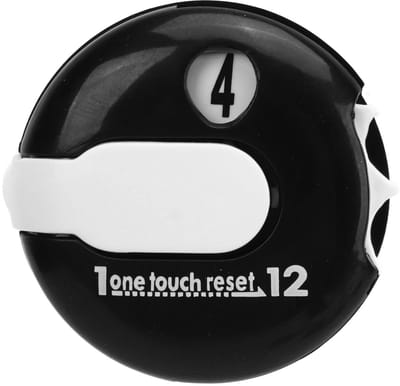 Dailygoods- Golf Hat Clamp Lichtgewicht - One-Touch Reset - Klem/Houder - Draagbaar - Golfaccessoire - Gemakkelijk te Bevestigen - Golfteller