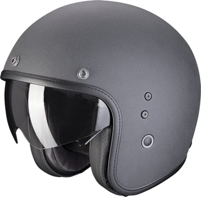 Scorpion Belfast Evo Graphite Donker Grijs Jethelm - Helm