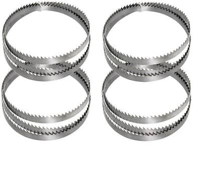 Bandzaagbladen Set - Houtlintzaagbladen - Hout Bewerken - Duurzaam Koolstofstaal - 1790x6x0.35mm 10 TPI - Zilver