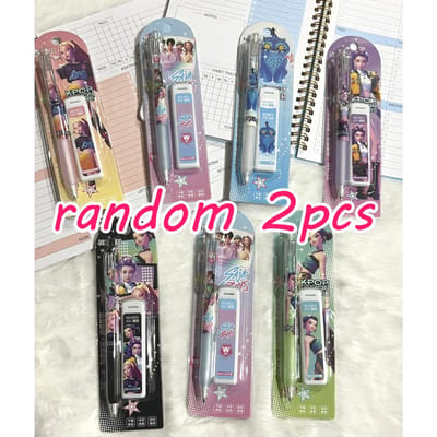 KPOP Devil Hunter Schoolspullen 5-delige set Praktische schoolbenodigdheden Kinderverjaardagscadeaus Hoogwaardige decoratie 18 24cm