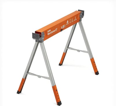 Verstelbare zaagbok met metalen blad voor houtbewerking - Heavy Duty Pro Saw Horse