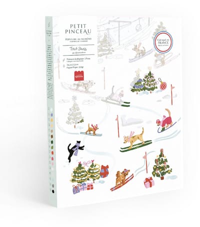 La Petite Epicerie Painting by Number Kit “TOUT SHUSS" 350g H33xW25.5xL3.5cm genummerde schilderijenset | Creatieve | Hobbyset | kinderen en volwassenen | beginnersvriendelijk
