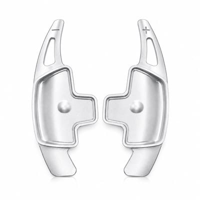 Aluminium Schakelpeddel Verlengers Zilver Geschikt voor Mercedes A-Klasse W177 C-Klasse W205 E-Klasse W213 GLE – Stuurwiel Paddle Shifters