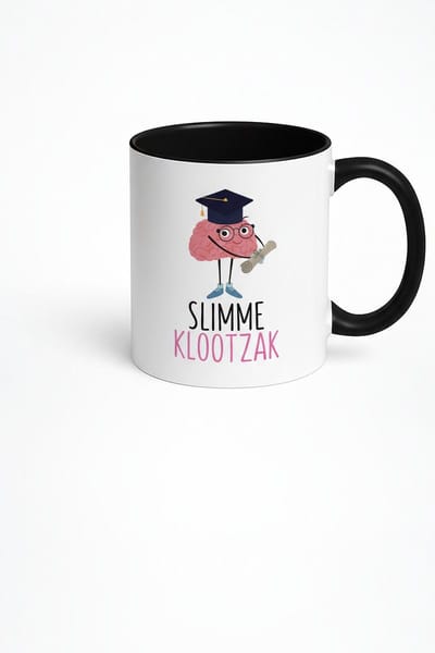 Slimme Klootzak Mok - Grappige Studenten Koffiemok