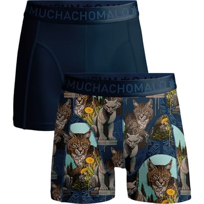 Muchachomalo Boxershort Heren – 2 Pack – Modal Katoen– Zachte Boxershort– Kleding – Heren Ondergoed – Onderbroeken Heren