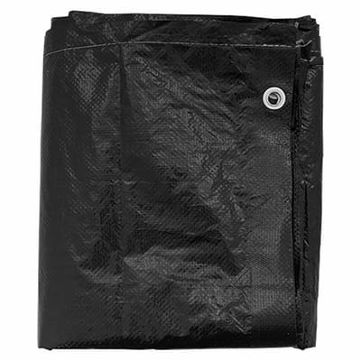 vidaXL - Tuinmeubelhoezen - met - 16 - oogjes - L-vormig - 215x215x90 - cm