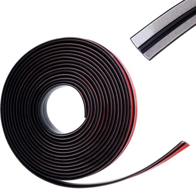 Universele T-Vorm Rubber Afdichting voor Auto, Deur en Raam - Weerstrip & Tochtstrip