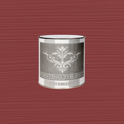 Painting the Past - Matt Emulsion - Krijtverf - Dining Room Red (95) - 2.5 L