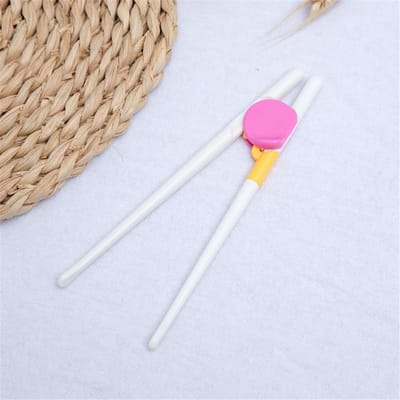 1 paar kinder eetstokjes kinderen baby help eten leren training Chinese eetstokjes praktisch servies sushi dinerset accessoires