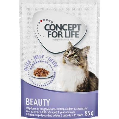12x85g Persian Adult Als aanvulling: Beauty in Gelei Concept for Life Kattenvoer