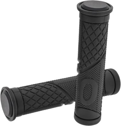 Fietsstuur Grips - Handvat Hoezen - Comfortabel Fietsen - Antislip Ontwerp - 13 cm Lengte - Zwart
