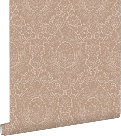 ESTAhome behang ornamenten oudroze - 50 x 900 cm - 139632