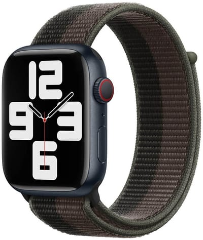 Apple Watch Sport Loop - 45mm - Tornado/Gray - Extra Large - voor Apple Watch SE/5/6/7
