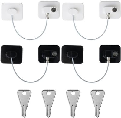 Dailygoods- Raambeveiliging Set - Kinderslot - Kastbeveiliging voor