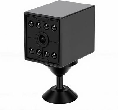 Beveiligingscamera - WiFi Camera - Thuisbewaking - 1080P HD Resolutie - 130 Graden Lens - Wit