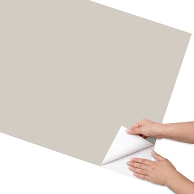 Coloray Meubel Wrap Folie - Romig Meubelfolie - 75x150 cm - Wrapfolie Keuken Warme steen - Decoratiefolie - Minimalist Meubelfolie - Meubel Wrap Folie - Woonkamer decoratie - Achtergronden en patronen