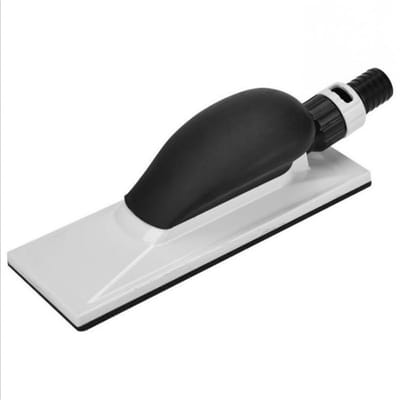 EXCITAT Handschuurmachine - stofvrij schuren - 51 gaten - voor hout, plamuur, verf, kunststof en metaal - 200 x 70 mm