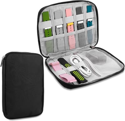 Horlogeband Opbergtas - Waterdichte Organiser voor Horlogebanden - Met Draagtas - Compatibel met alle Horlogebanden - Opbergzak voor Smart Horloge - Handige Horlogeband Houder