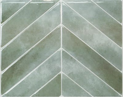 Smart Tiles Zelfklevende keuken achterwand voor keuken en badkamer Chevron Blauw/Groen 4 29,02x22,86 cm