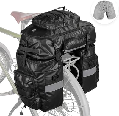 Multifunctionele Waterdichte Fietstas 3-in-1 met 65 Liter Capaciteit - Ideaal voor Fietstochten