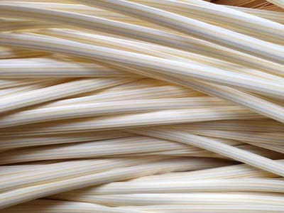 Rotan Weefmateriaal - Kunststof Rieten - Meubels Repareren - Duurzaam PE Materiaal - 500 Gram - Q