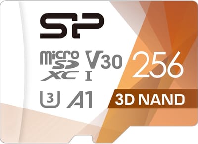 Silicon Power - Superior Pro - Micro SD Kaart - Inclusief SD Adapter - UHS-I U3 V30 4K A1 - 256GB